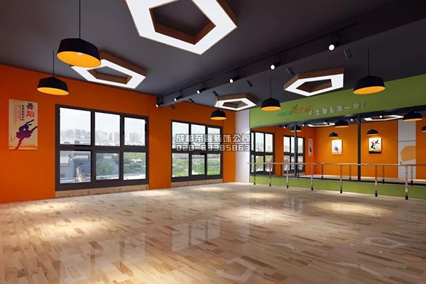 高檔少兒舞蹈室裝修兩個設(shè)計(jì)原則