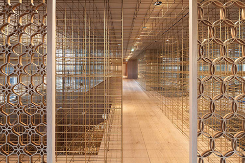 不同類型的商業(yè)裝修對木格柵的應用